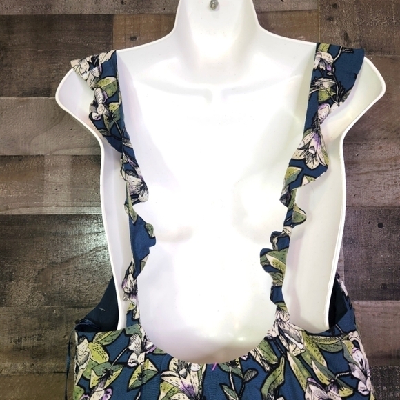 New FREE PEOPLE Dear You Mini Floral Dress - Picture 6 of 10